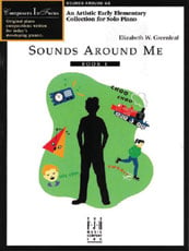 Sounds Around Me piano sheet music cover Thumbnail